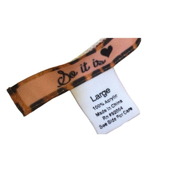 Great Geometric Pattern Colorful Long Sweater by So It Is - Size Large - Picture 5 of 11